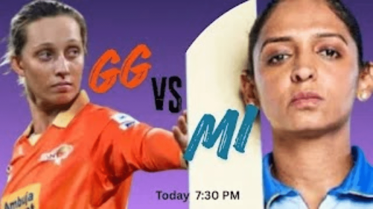 Live Match Do or Die in Vadodara Gujarat Giants Eye Eliminator Spot Against Mumbai Indians