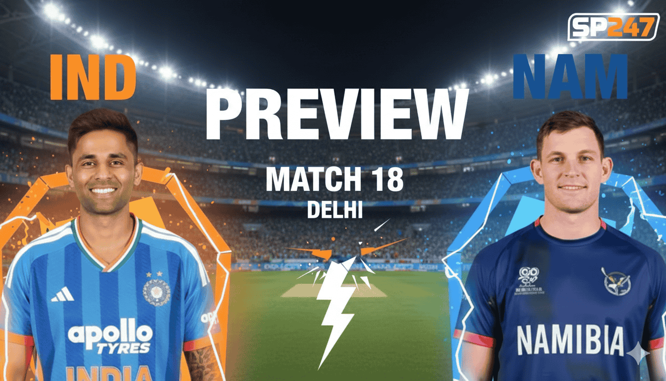 India vs Namibia T20 World Cup 2026: Men in Blue Eye Group A Dominance