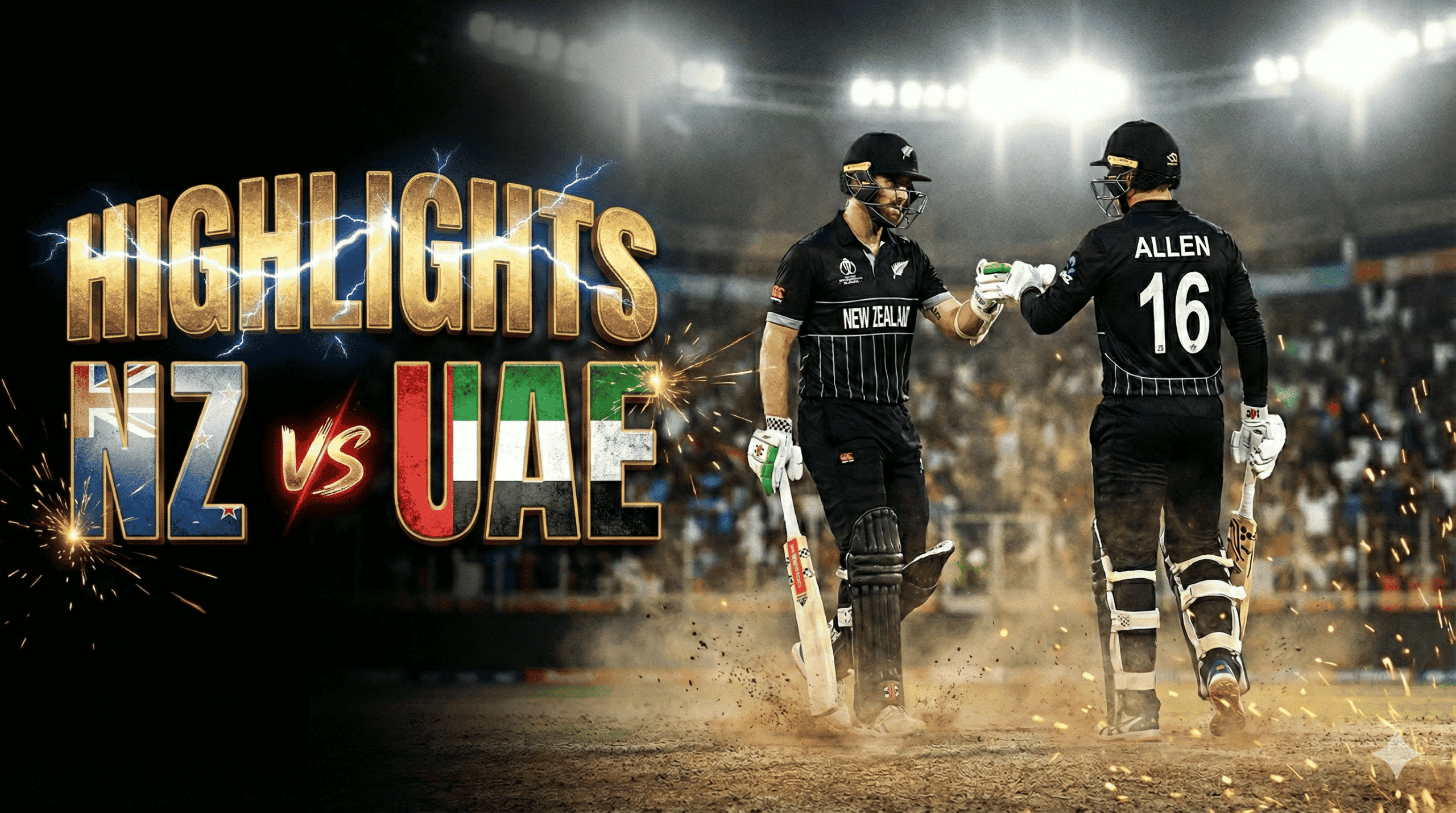I Watched History Live: How NZ Crushed UAE and Broke a T20 World Cup World Record
