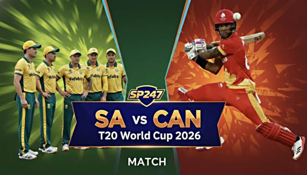 SA vs CAN T20 World Cup 2026 Match