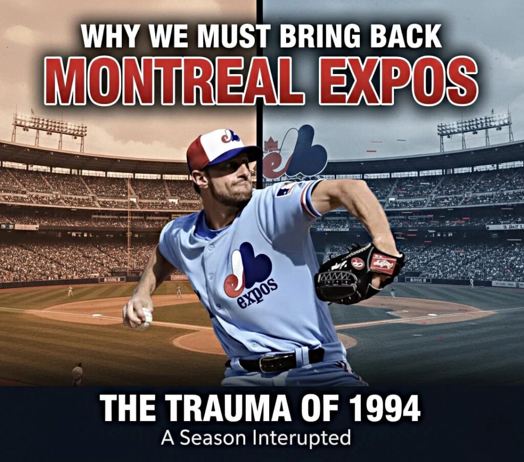 Bring Back Montreal Expos campaign banner