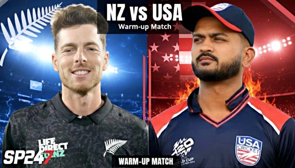NZ vs USA Warm-up Match preview at DY Patil Stadium