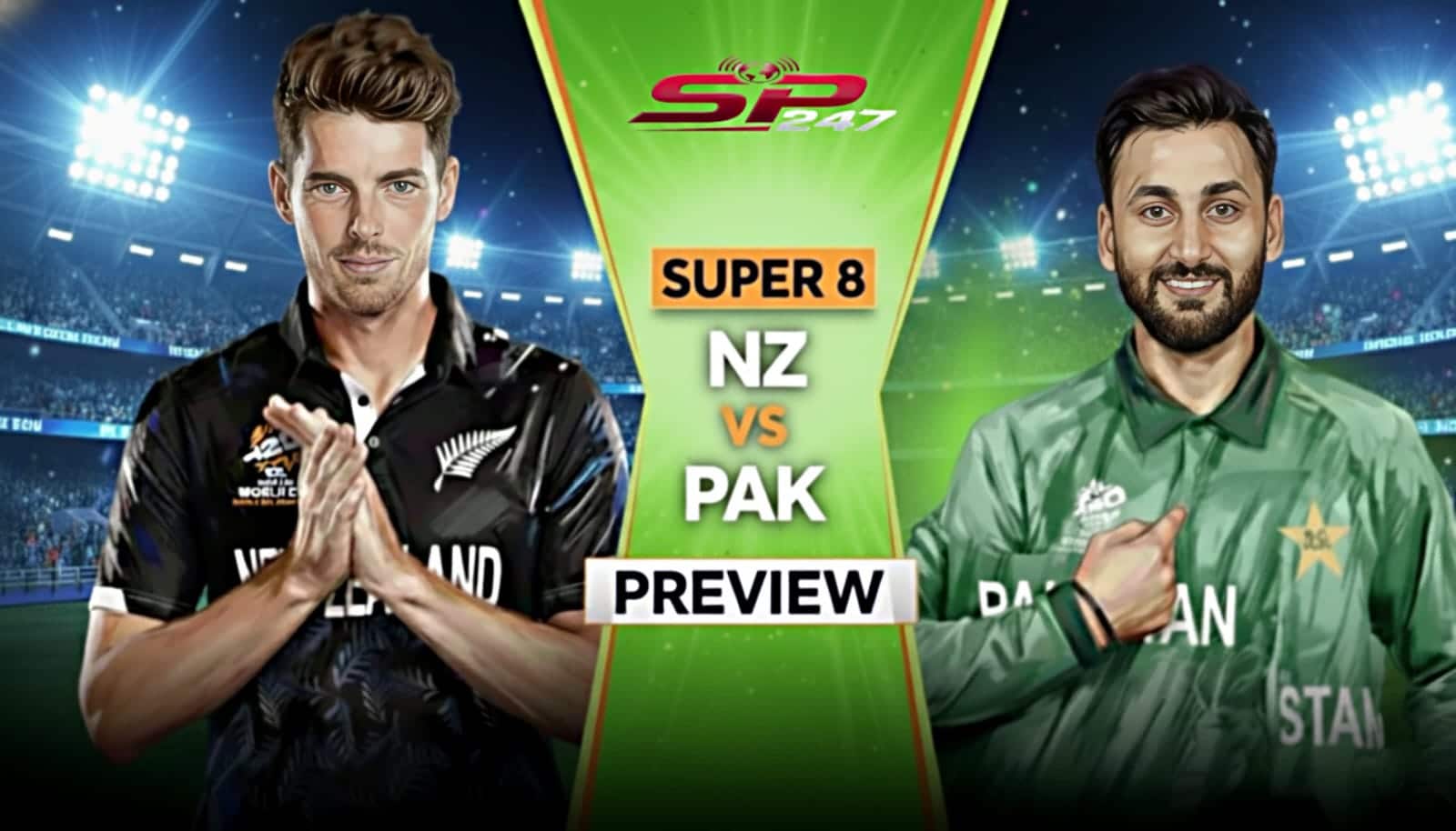 New Zealand vs Pakistan T20 World Cup: A Thrilling Super 8 Clash Awaits