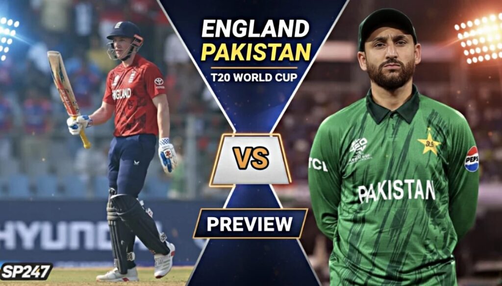 England vs Pakistan T20 World Cup