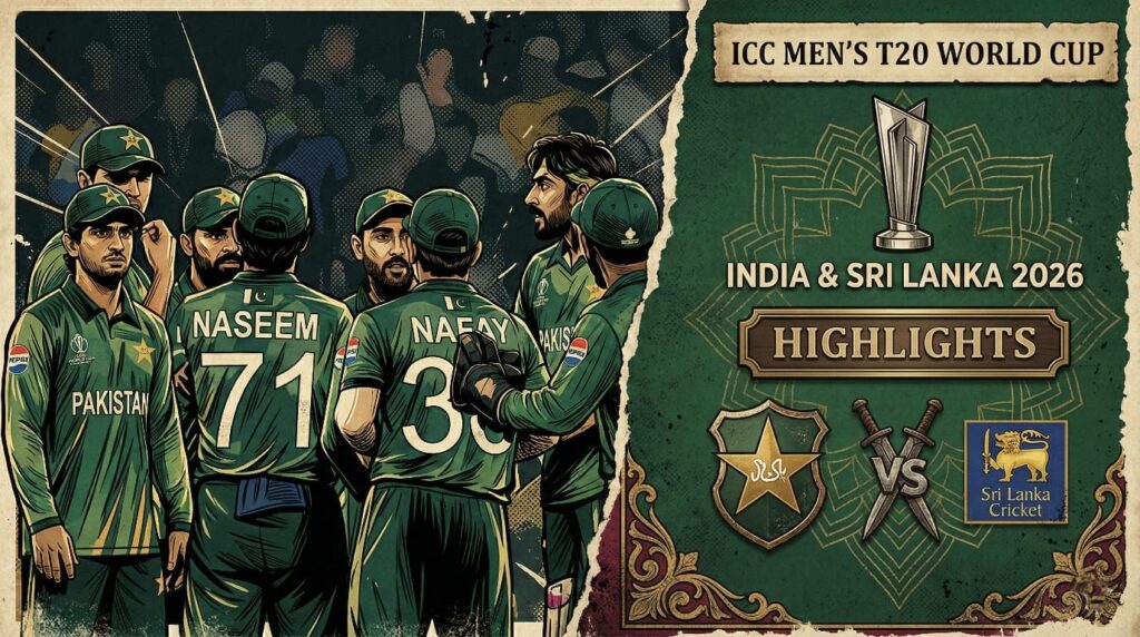 Pakistan vs Sri Lanka T20 World Cup Highlights - Farhan 100 and Shanaka 76