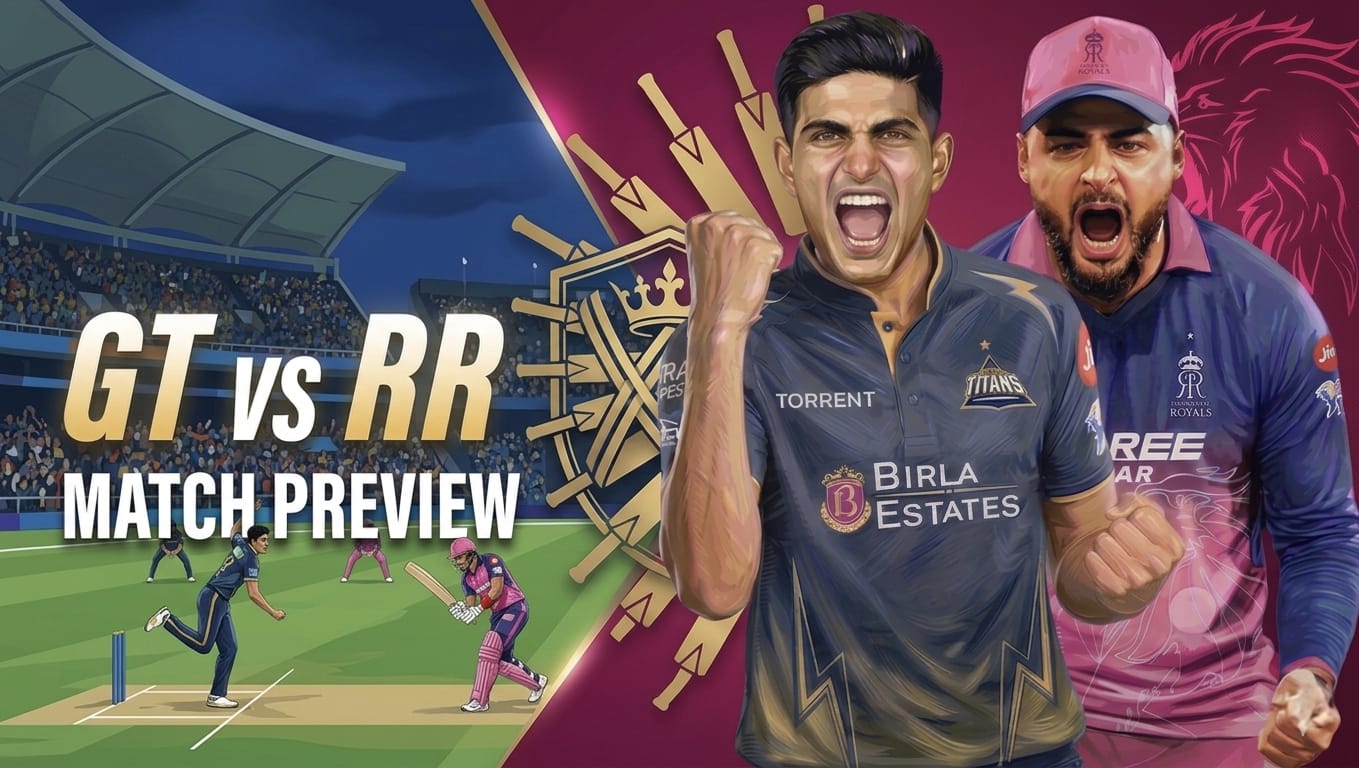GT vs RR 2026 Preview: Exciting Showdown Ahead