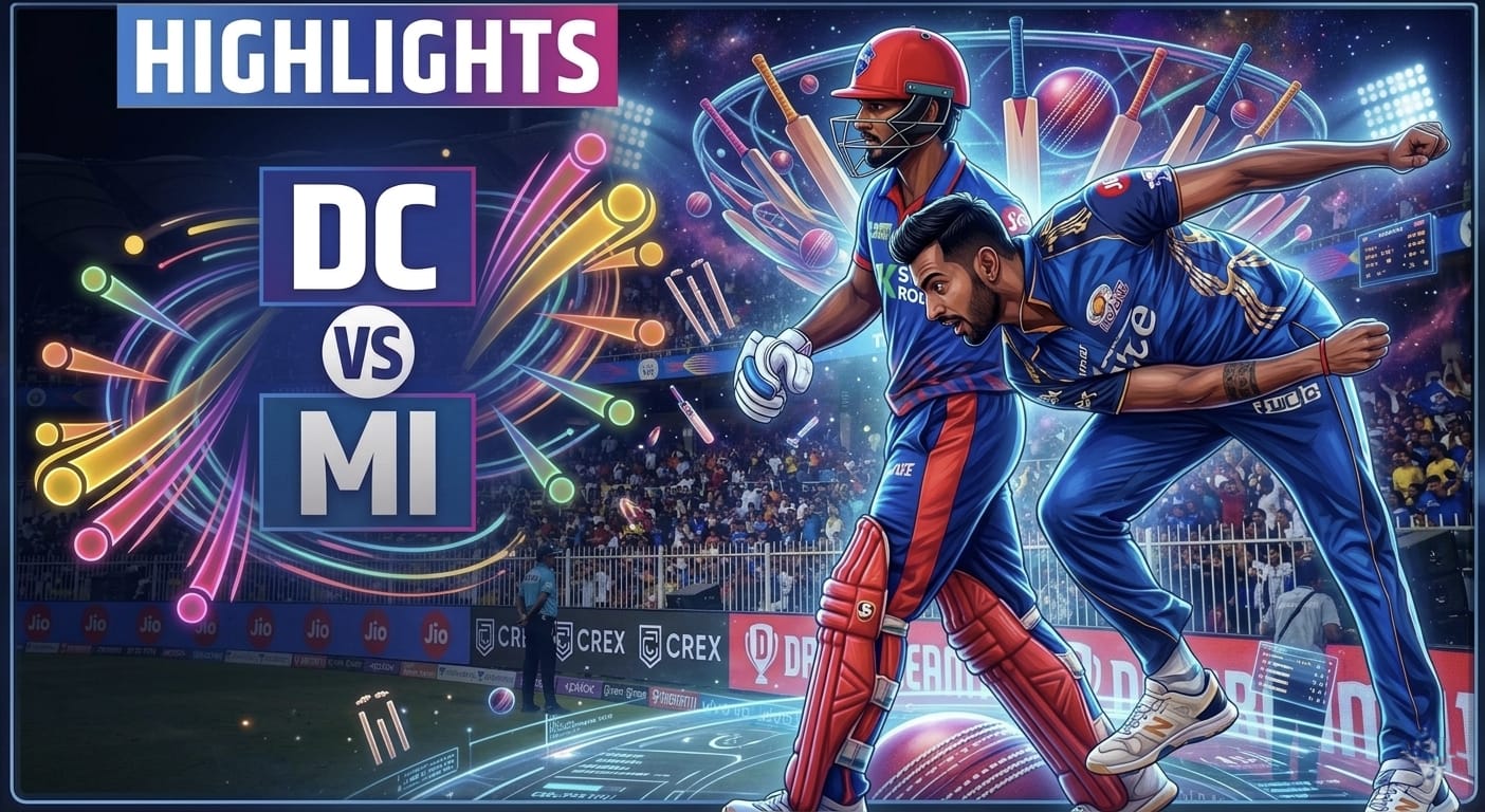 Sameer Rizvi Stuns MI: Sensational 90 Leads DC to IPL Win