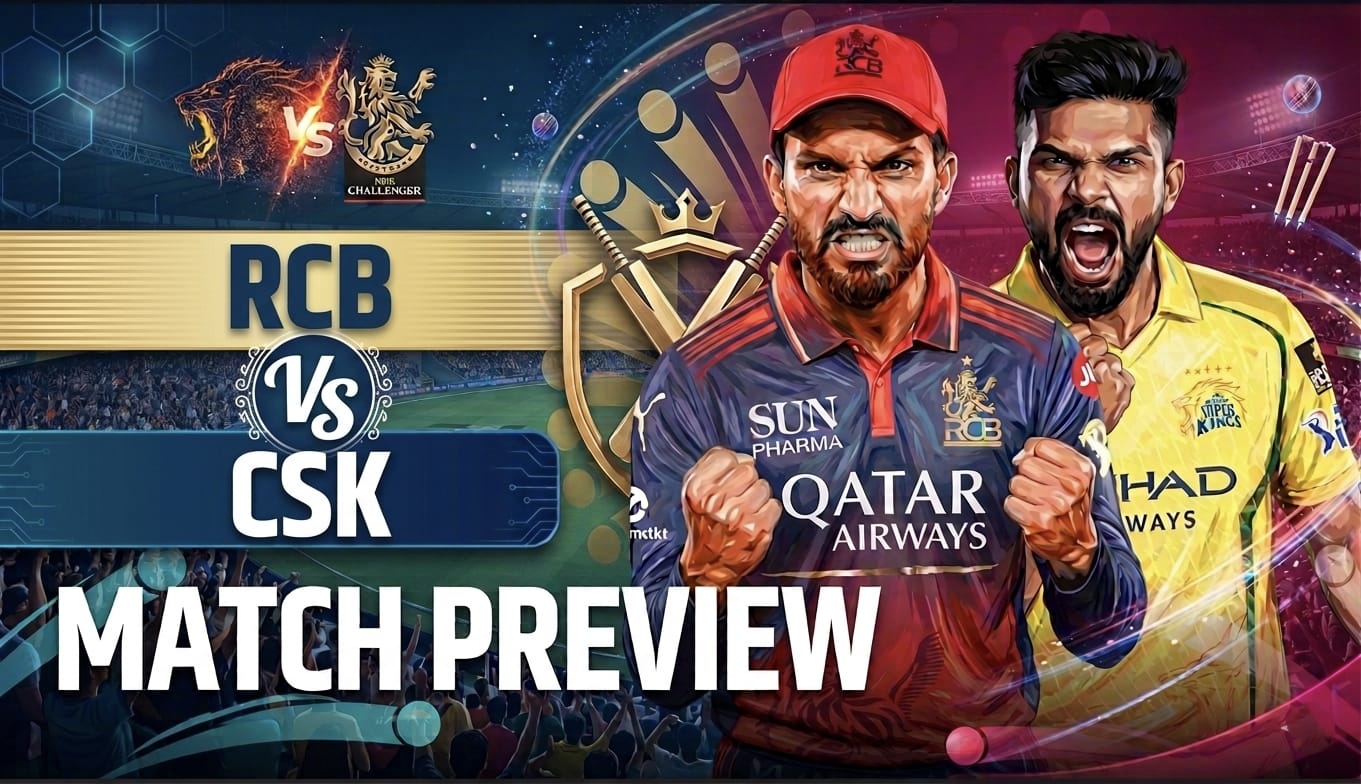 7 Incredible Stats: Why RCB vs CSK Match 11 Is a Must-Watch