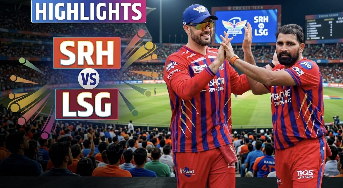 LSG vs SRH 2026: Pant’s Epic Heroics Smashes Dramatic Win!