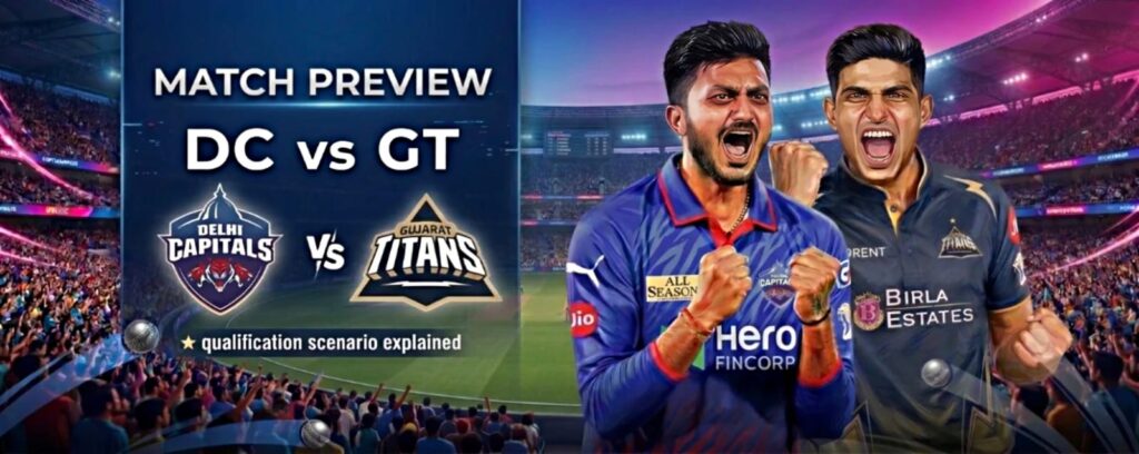 Delhi Capitals vs Gujarat Titans (DC vs GT) IPL 2026 Match 14 Preview at Kotla