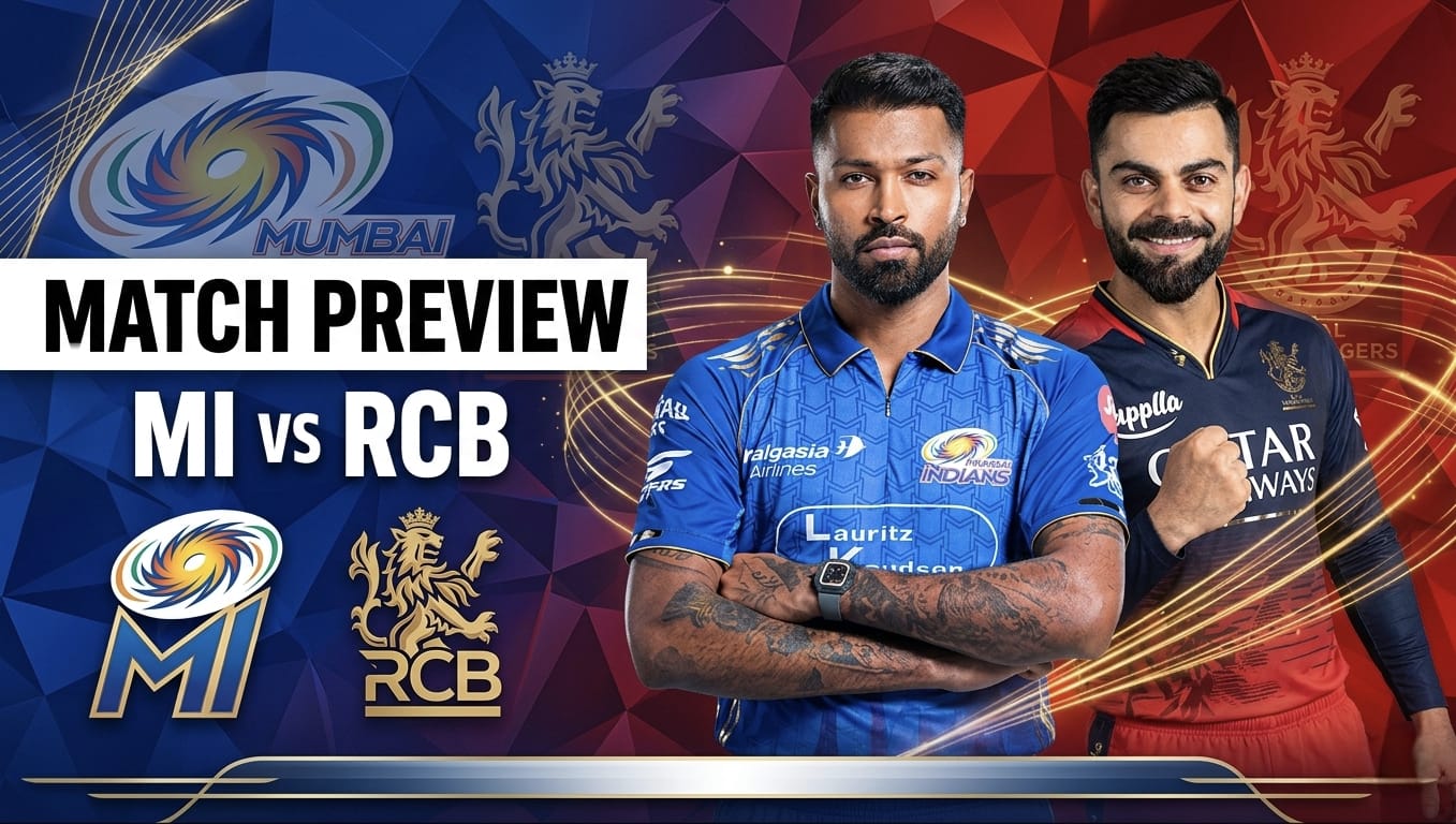 MI vs RCB: The Ultimate Battle for Dominance in IPL 2026