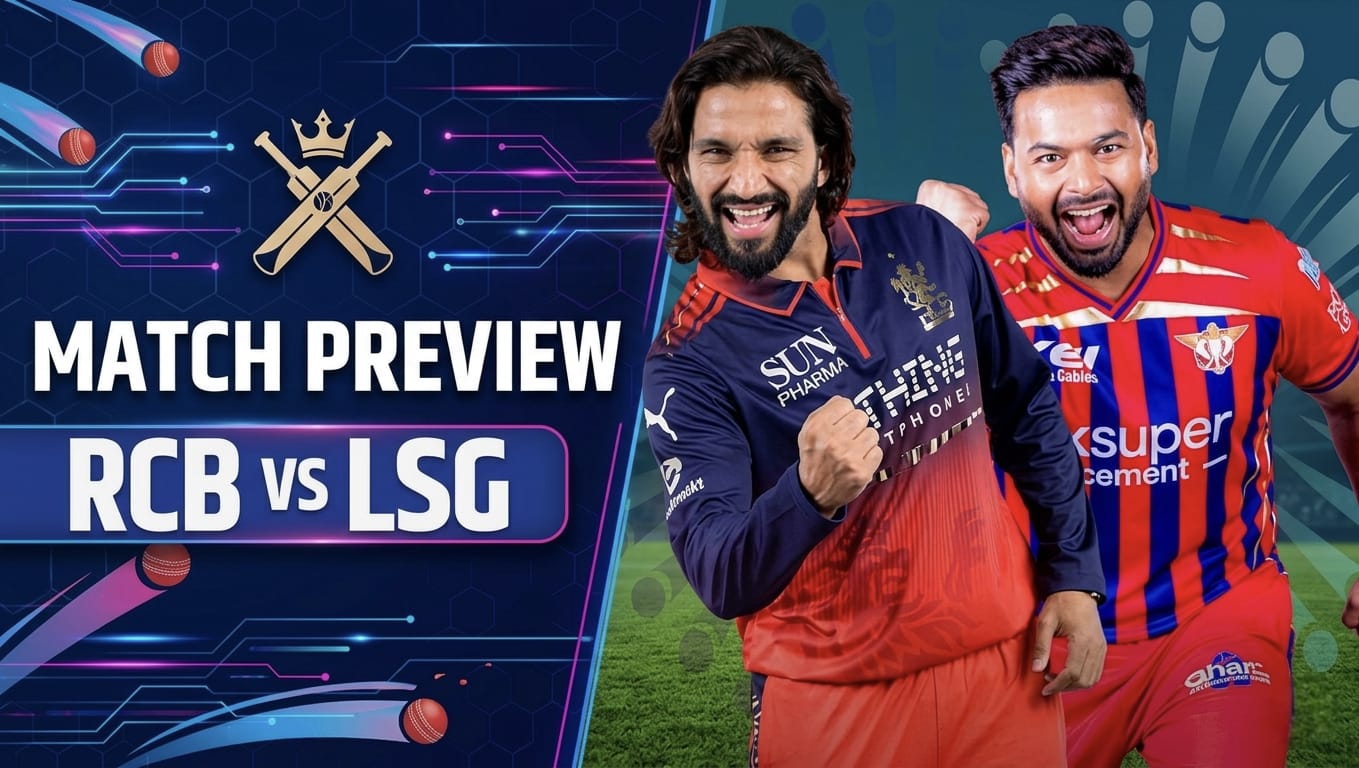 RCB vs LSG: 7 Incredible Reasons to Watch the Match