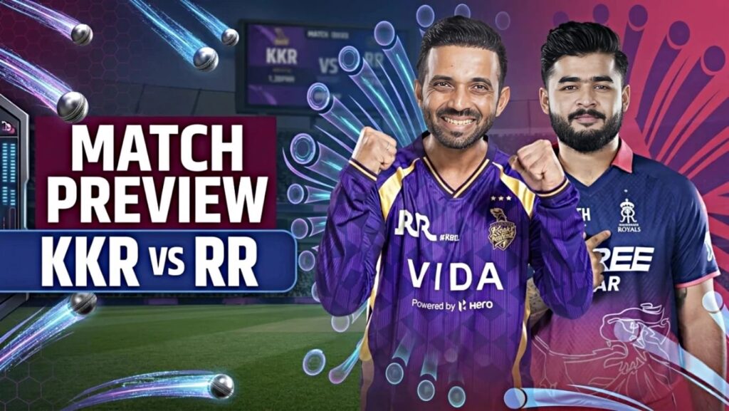 KKR vs RR IPL 2026 match at Eden Gardens featuring Cameron Green and Yashasvi Jaiswal