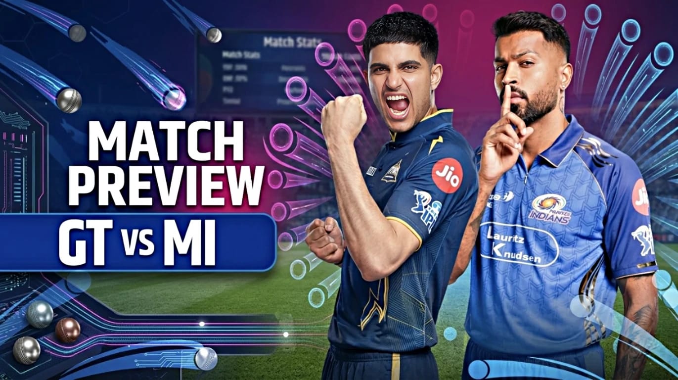 GT vs MI: 5 Reasons Why Gujarat Will Outclass Mumbai
