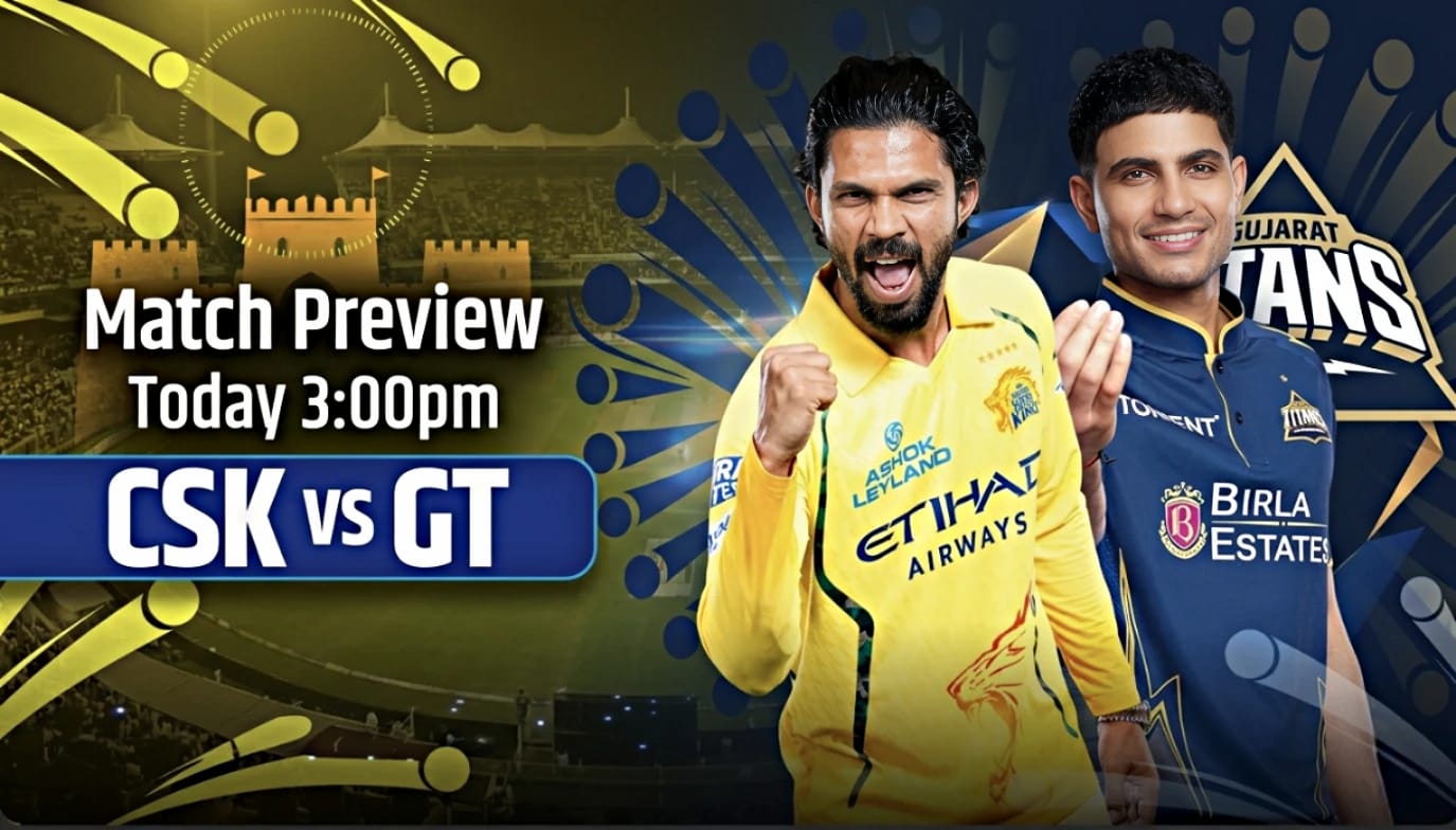 CSK vs GT IPL 2026: Chepauk Battle for Top Four