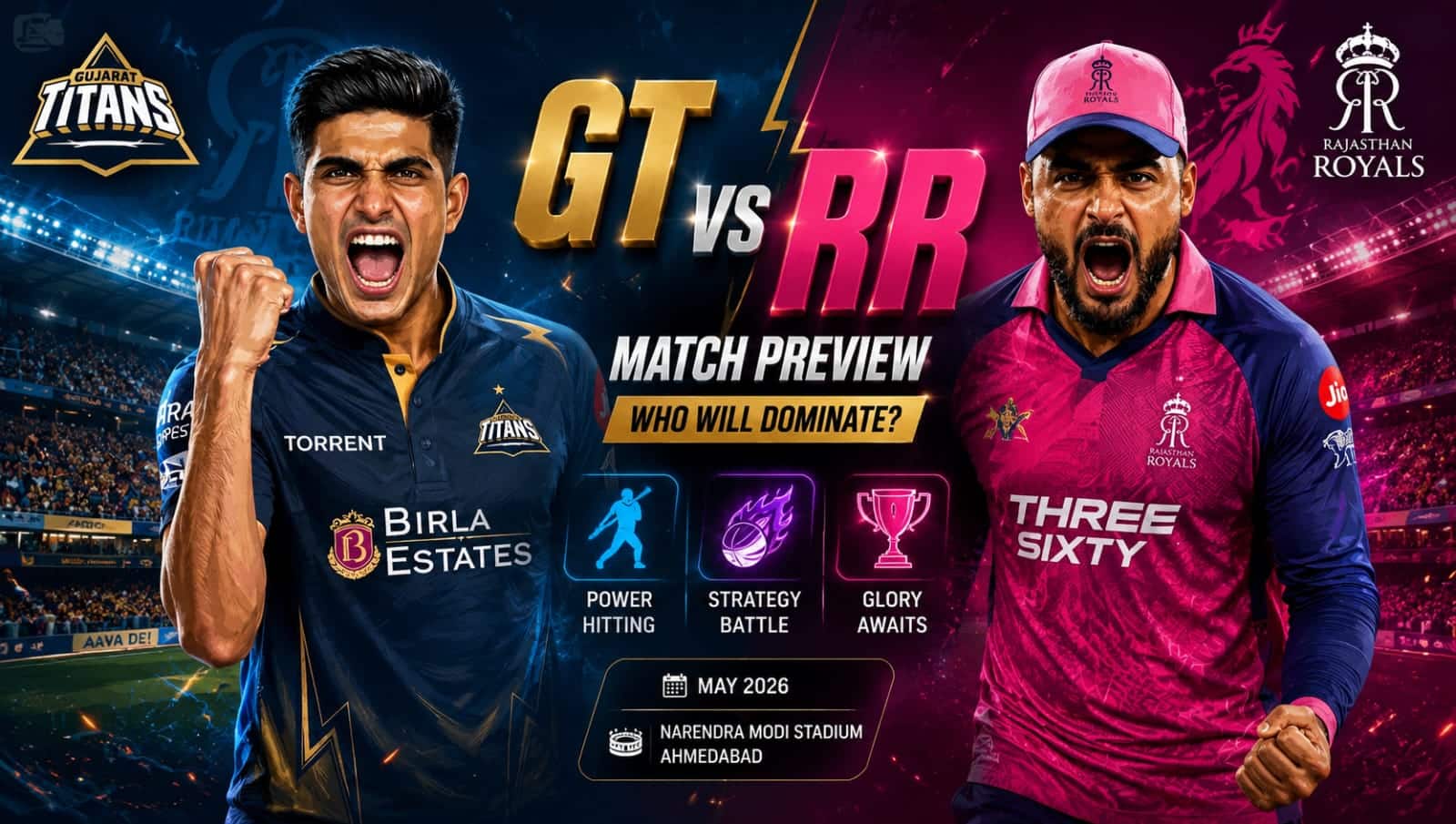 GT vs RR 2026: Brave Gill’s 84 Powers Titans to Massive 229