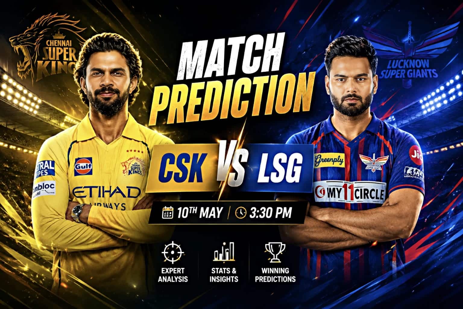 LSG vs CSK 2026: Thrilling Battle as Chennai Bowl First
