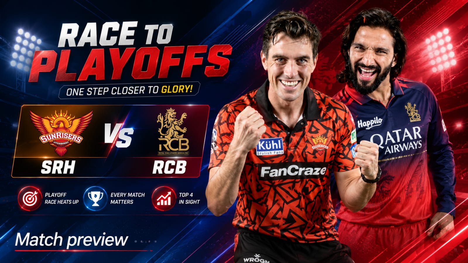SRH vs RCB 2026: Heroic Cummins Opts to Bat in Top-Two Epic