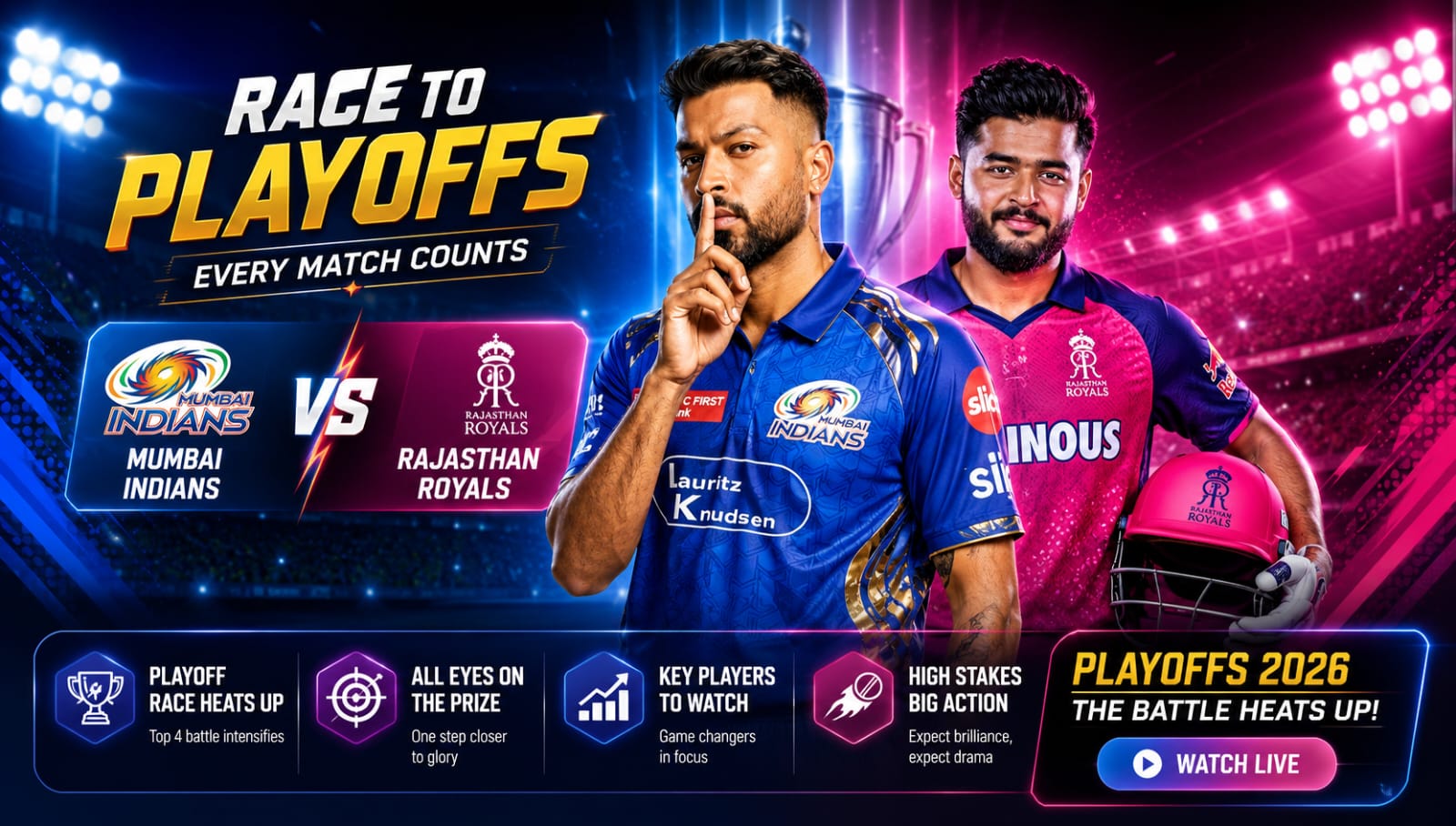 MI vs RR 2026: Lethal Archer’s Brutal Pace Stuns Mumbai